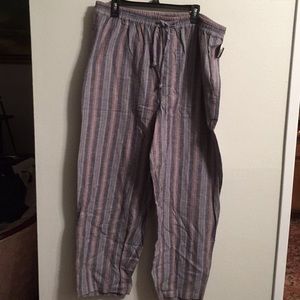 Nautica Sleep wear pajama pants NYT 100% cotton
